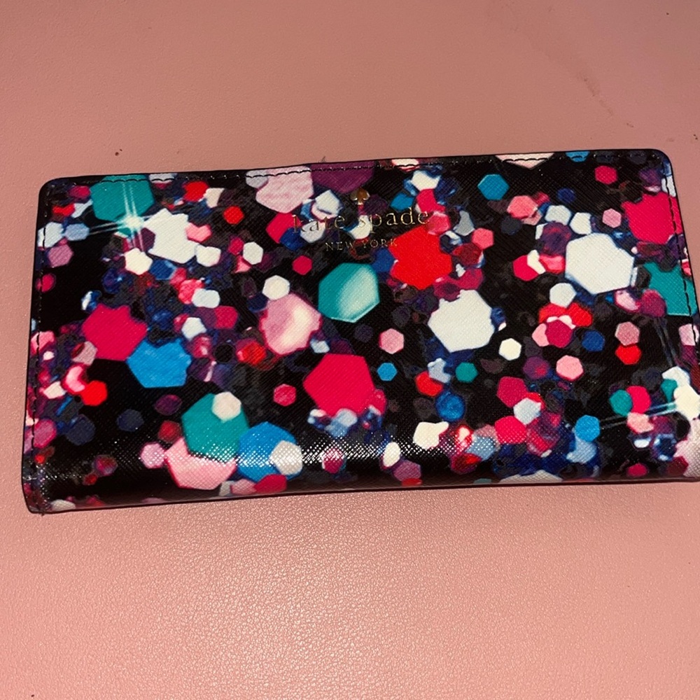 Kate Spade Splatter Paint Wallet